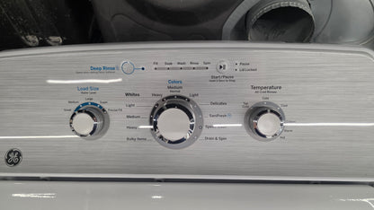 GE Top Load Washer and Dryer Set- washer GTW331BMR0WS dryer GTD40EBMK0WW