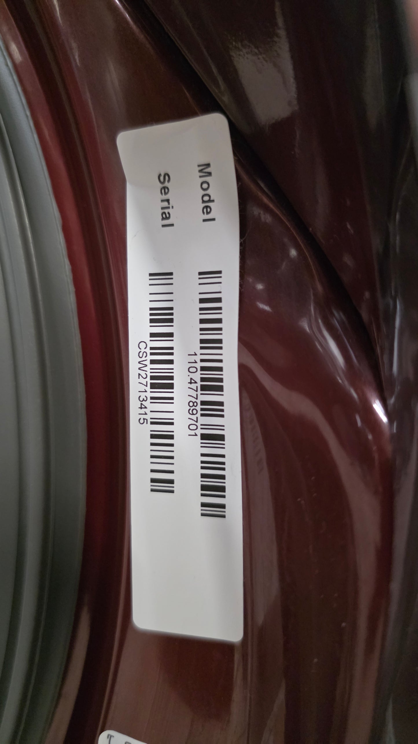 Kenmore 27" Front Load Washer with Pedestal 110.47789701