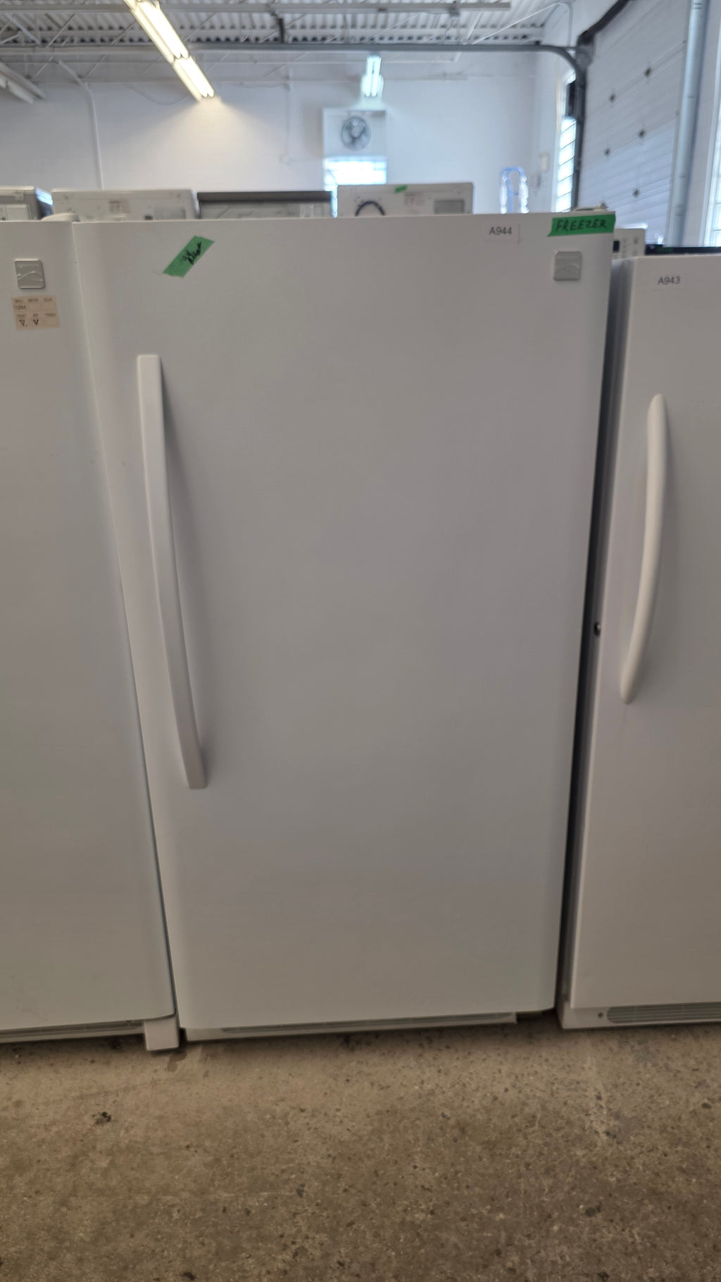Kenmore 30" Upright Freezer -253.22442412