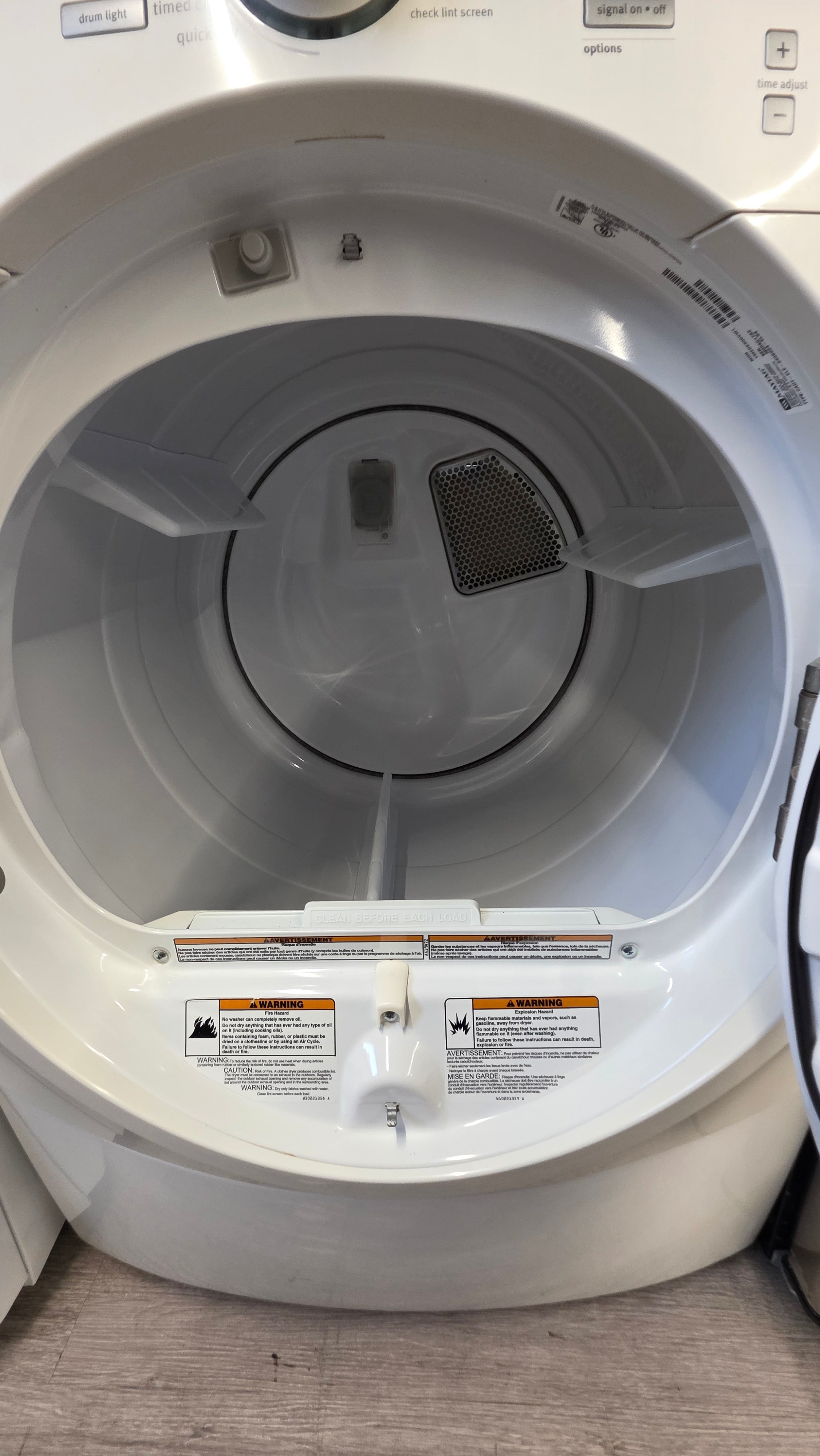 Maytag 27" Front Load Dryer -YMEDE3OOVW1
