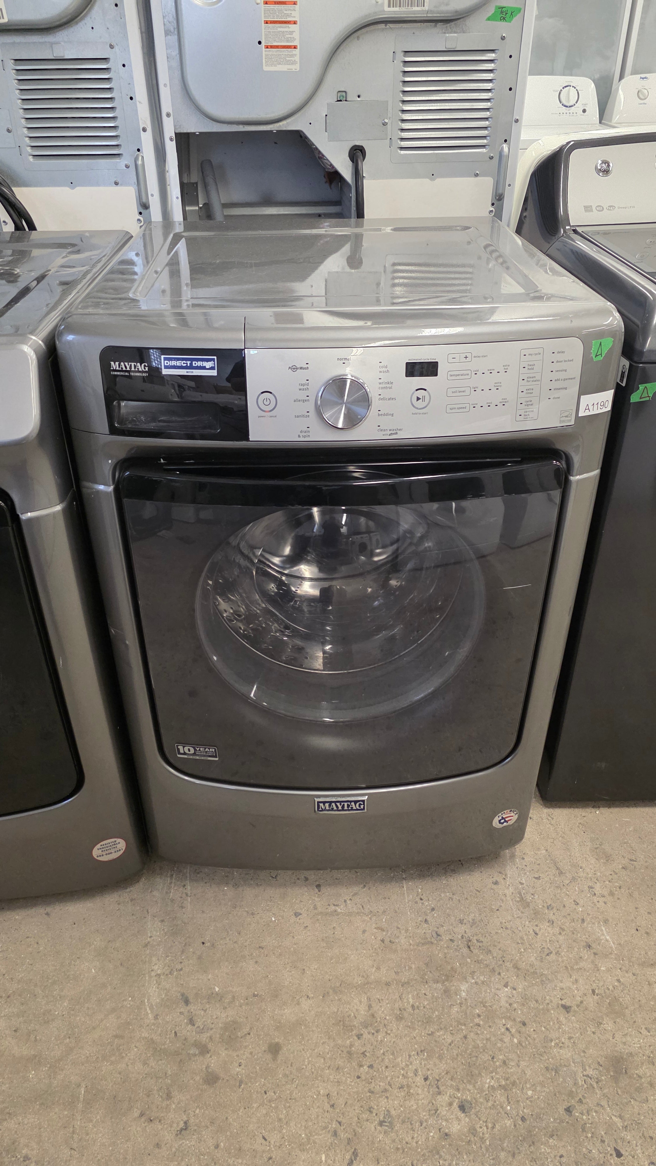 Maytag 27" Front Load Washer MHW5500FC1