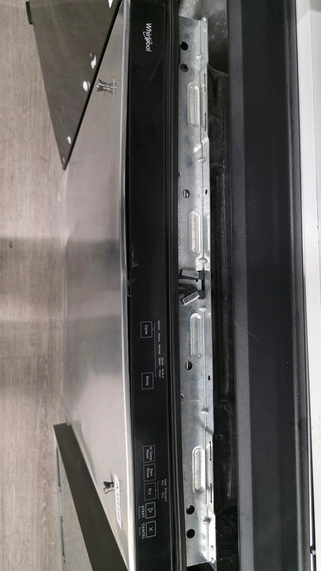 Open Box Whirlpool 24" Stainless Steel Dishwasher WTA80SAKZ3
