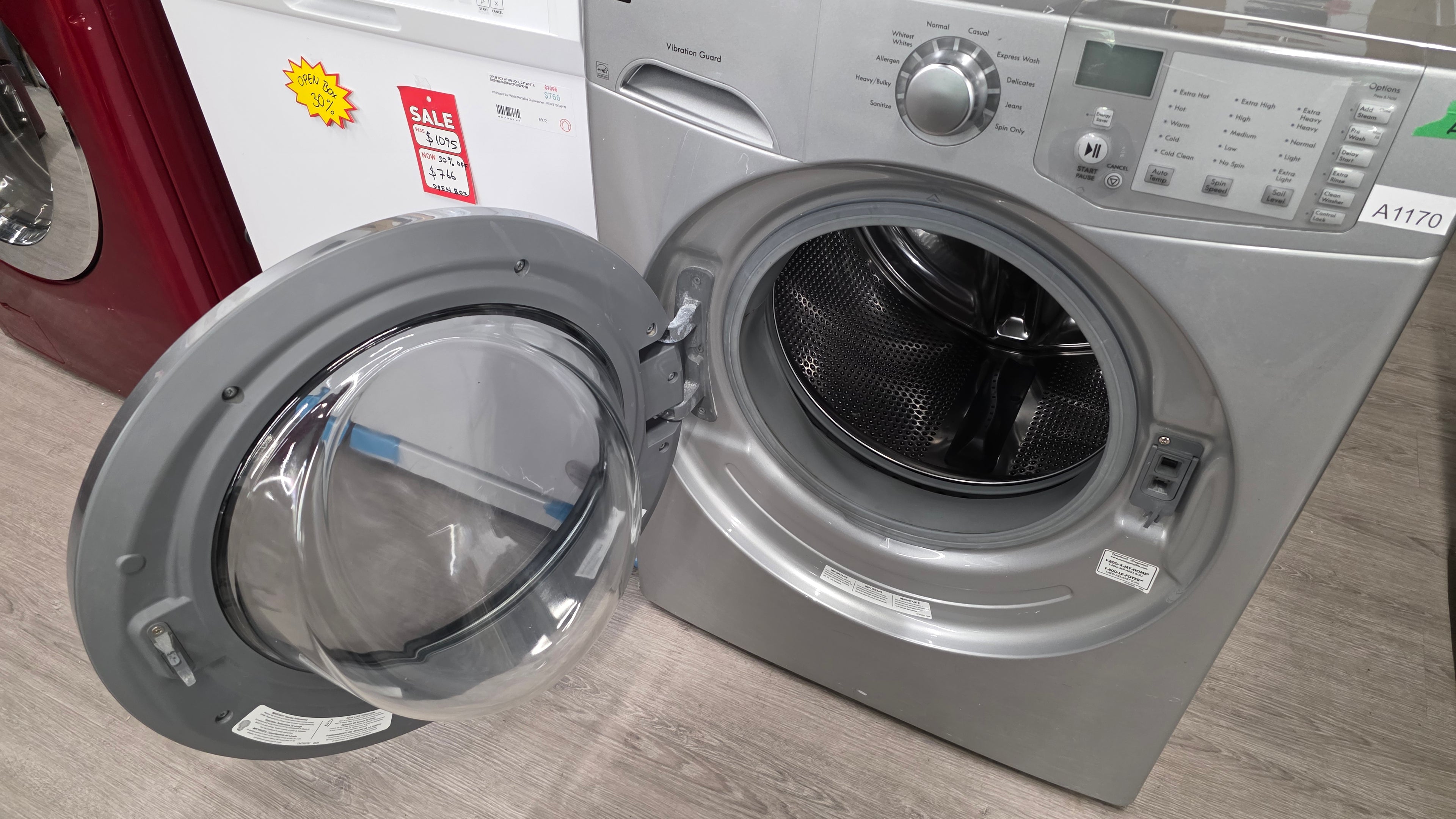 Kenmore 27" Front Load Washer 970 -C480870