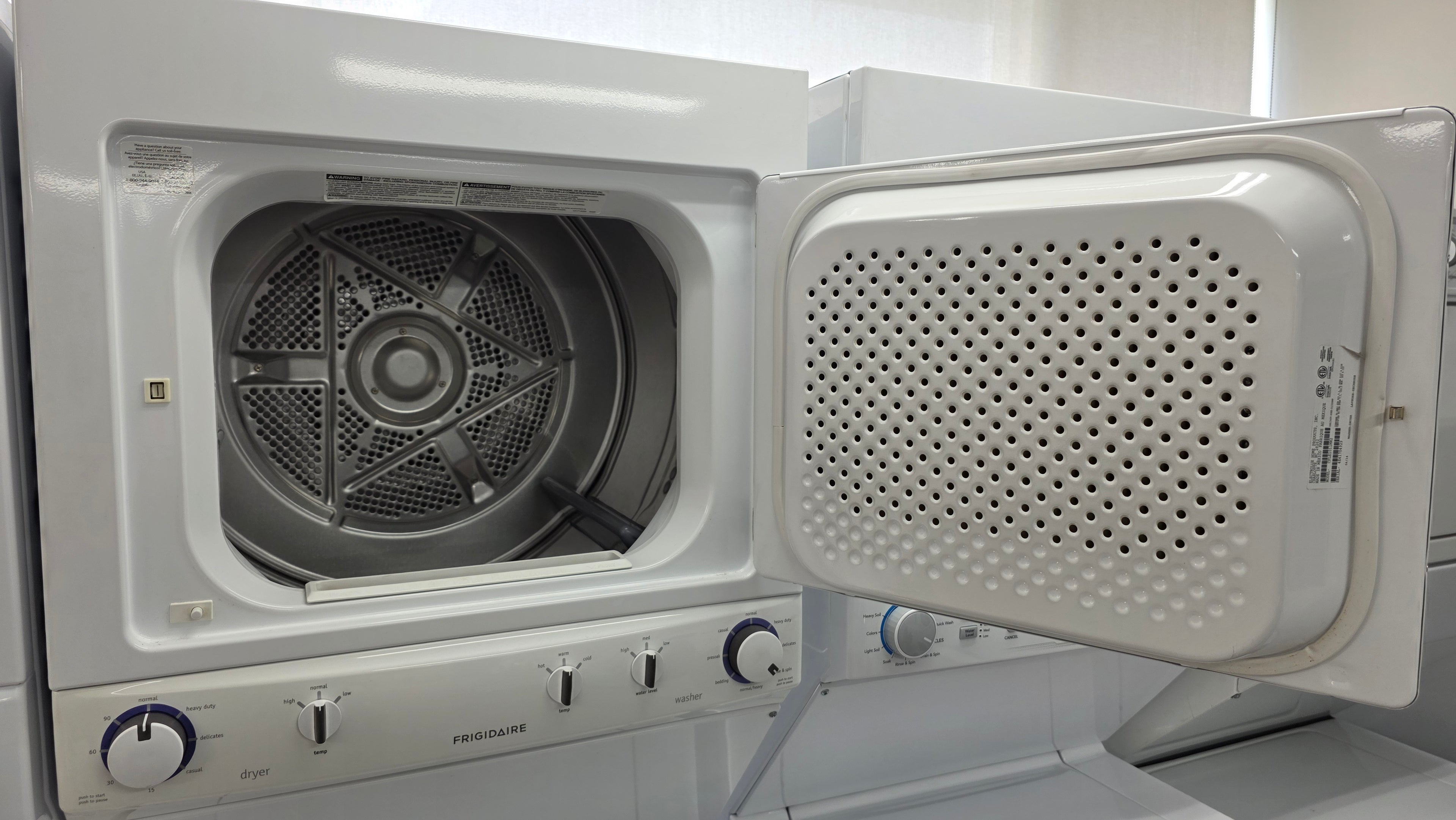 Frigidaire 27" Laundry Unit - CFLE1011MW2