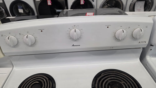 Amana - 30" Freestanding Coil Top Range - YACR3230BC0