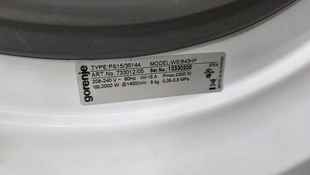 Gorenje 24" Front Load WASHER-DRYER Set