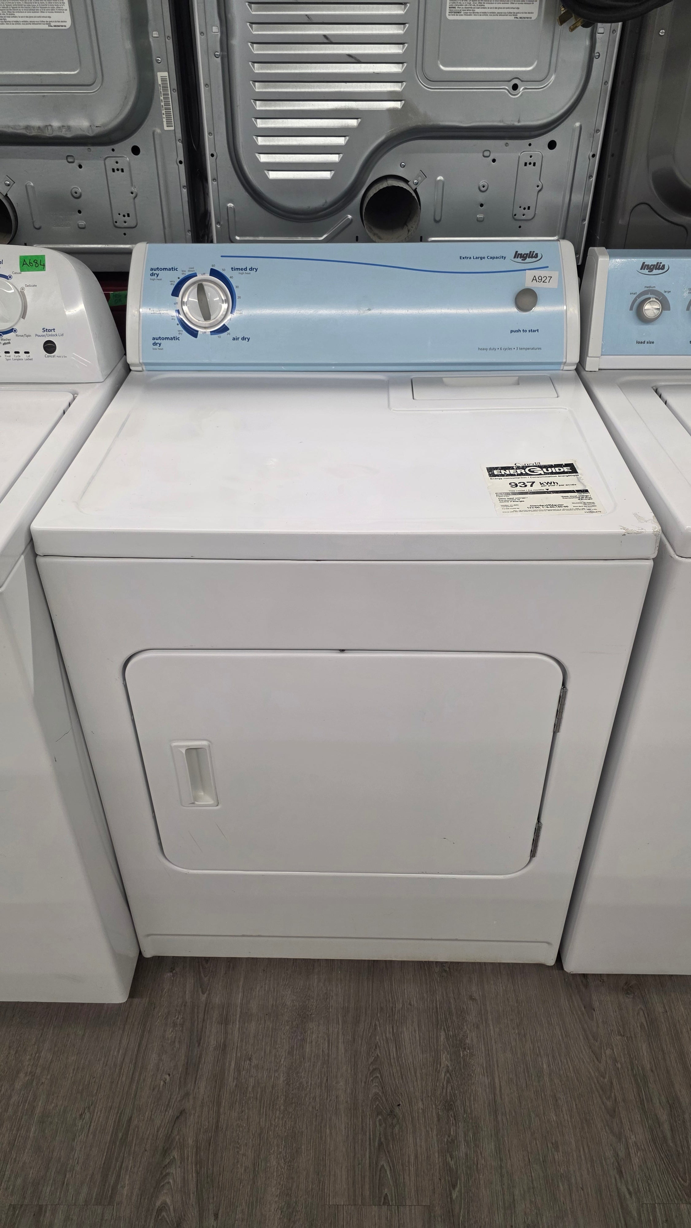 Inglis Top Load Washer/Dryer Set