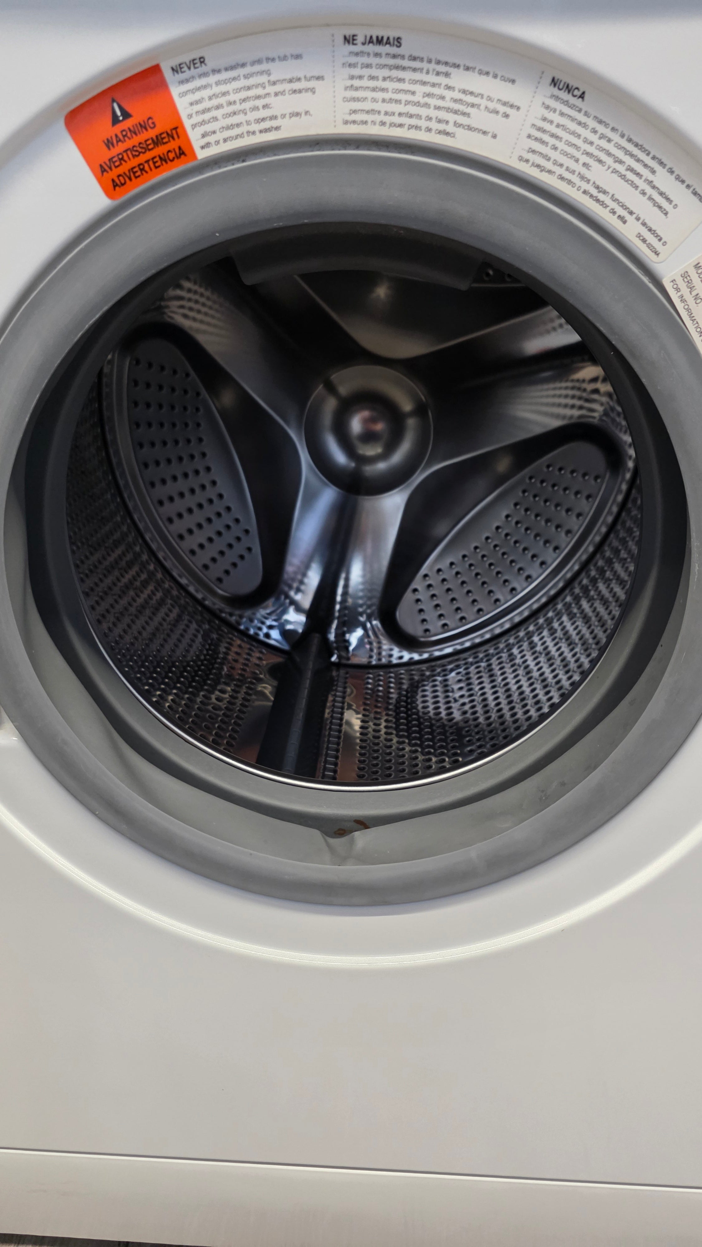 Samsung 24" Front Load Washer/Dryer Set- washer WFJ1254/XAC  dryer DV665JW/XAC