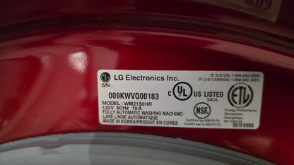 LG 27" Front Load Washer WM2150HR
