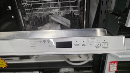 Open Box Whirlpool 24" White Dishwasher WDTA50SAKW2