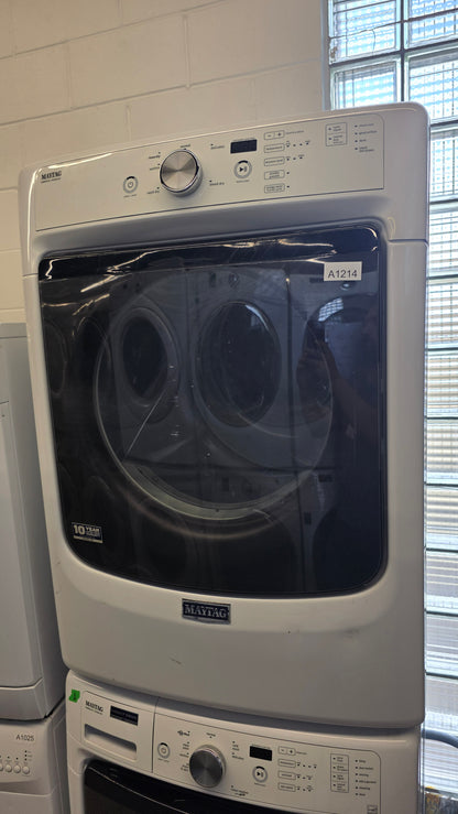 Maytag 27" Front Load Washer/Dryer Set - washer MHW3500FW1 dryer YMED3500FW0