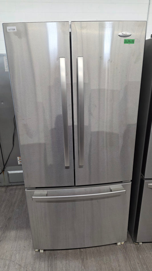 Whirlpool Gold 33" French Door Fridge GX2SHBXVY06