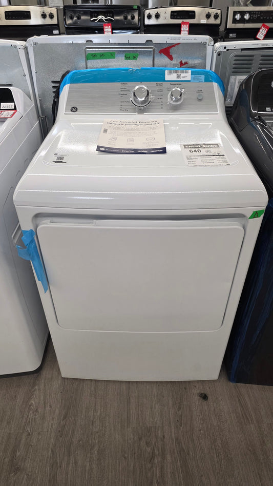 Open Box GE 27" Top Load Dryer GTX33EBMR0WS
