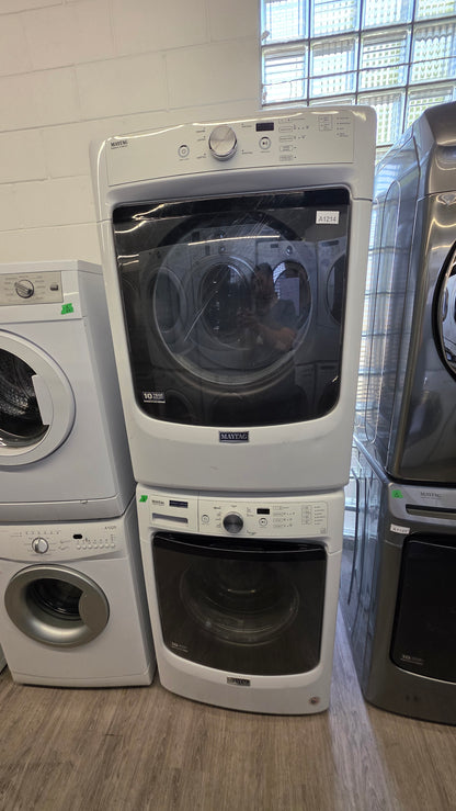 Maytag 27" Front Load Washer/Dryer Set - washer MHW3500FW1 dryer YMED3500FW0