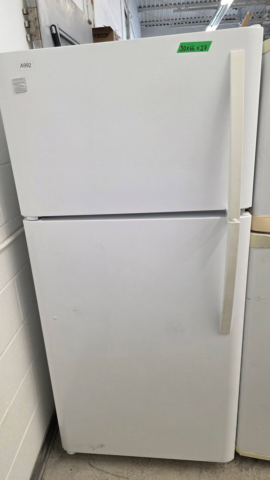 Kenmore 30" Top Freezer Fridge- 970R424123