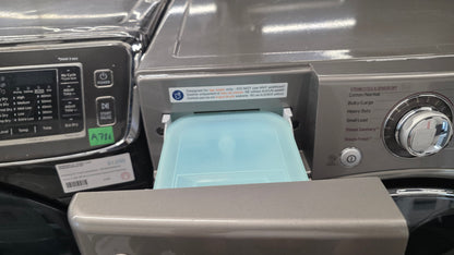 LG 27" Front Load Washer/Dryer Set- washer WM3770HVA /01 dryer DLEX3570V