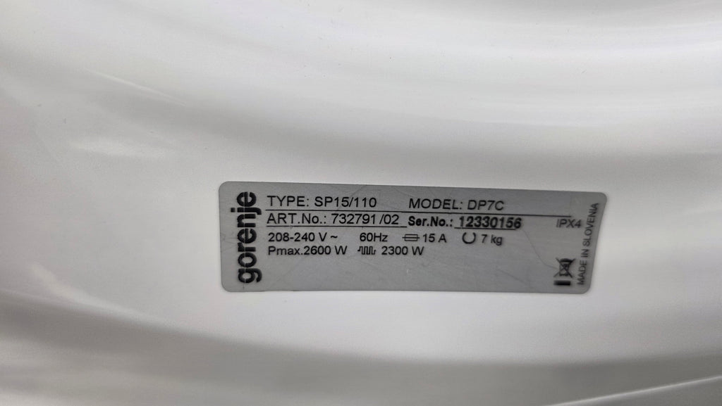Gorenje 24" Front Load WASHER-DRYER Set