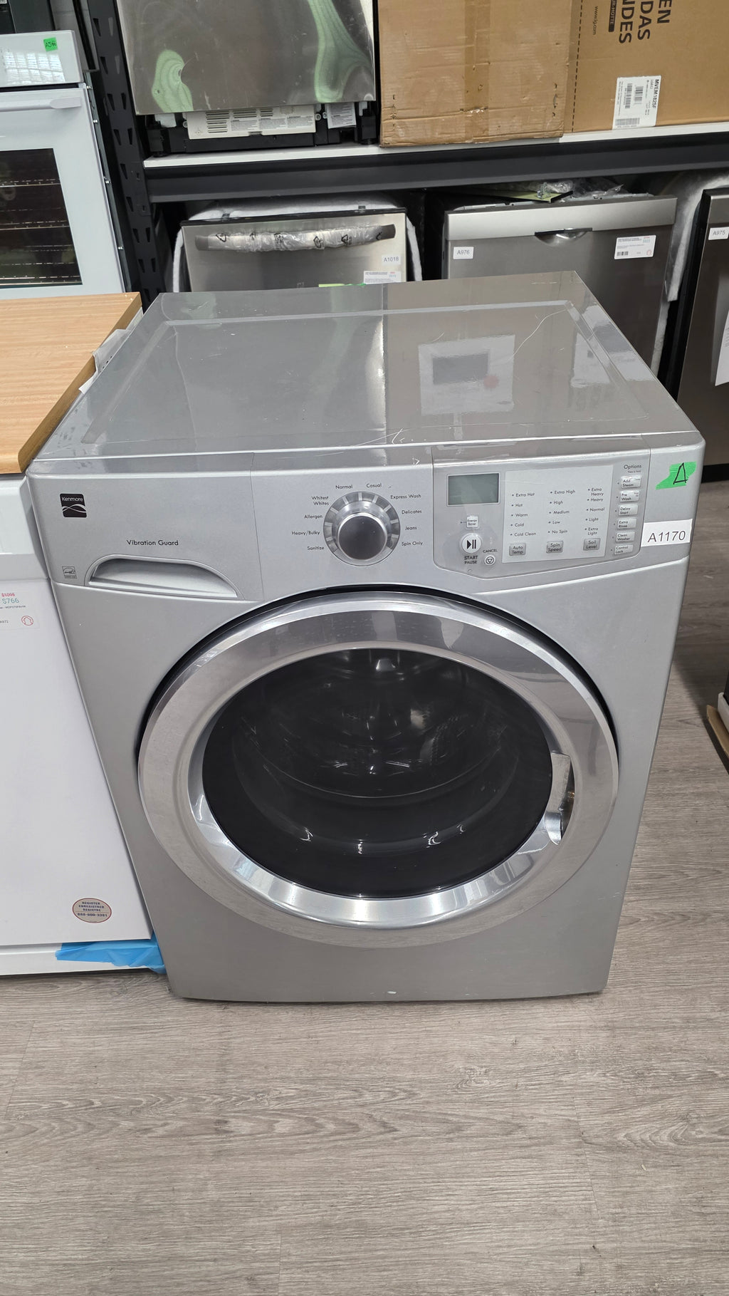 Kenmore 27" Front Load Washer 970-C480870