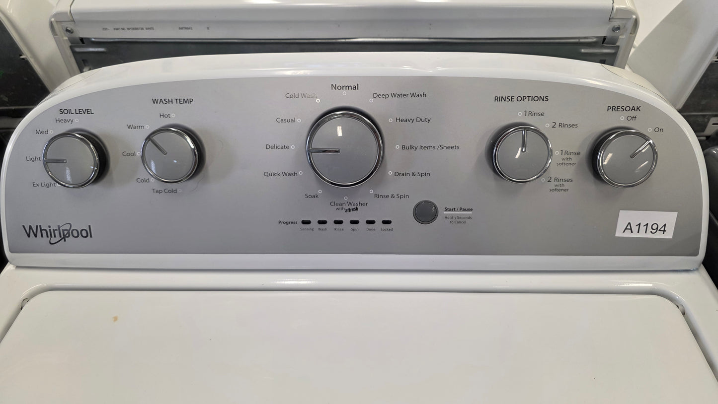 Whirlpool 27" Top Load Washer WTW5000DW1