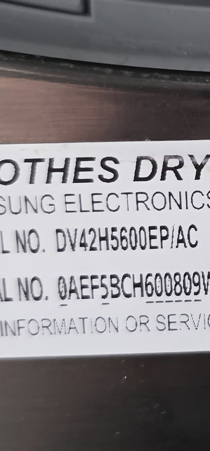Samsung 27" Front Load Washer and Dryer Set