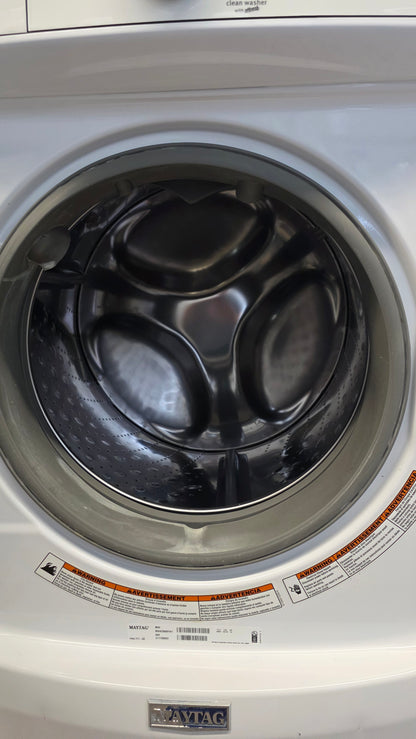 Maytag 27" Front Load Washer/Dryer Set - washer MHW3500FW1 dryer YMED3500FW0