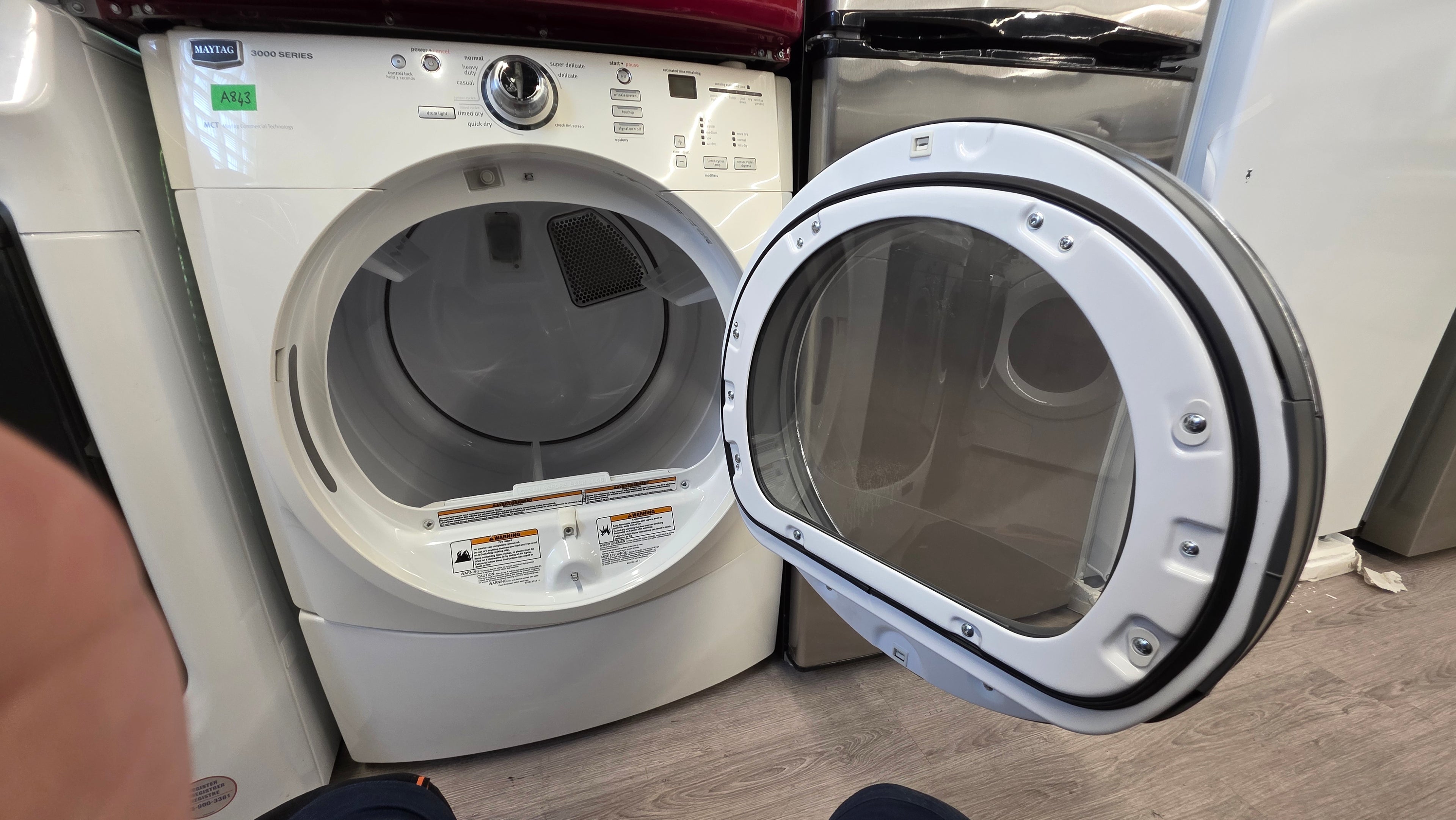 Maytag 27" Front Load Dryer -YMEDE3OOVW1