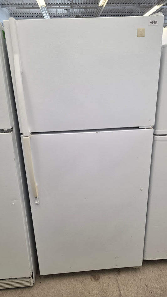 Maytag 30" Top Freezer Fridge- MTB1956GEW