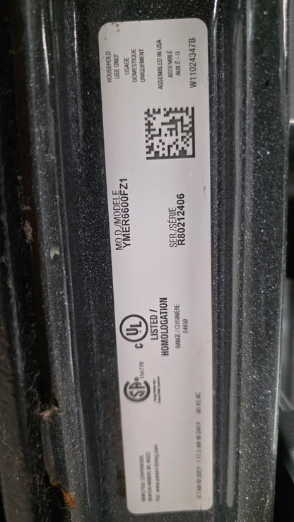 Maytag 30" Glass Top Range YMER660FZ1