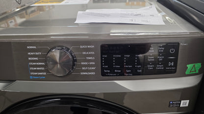 Open Box Samsung 27" Front Load Washer WF45B63OOAP
