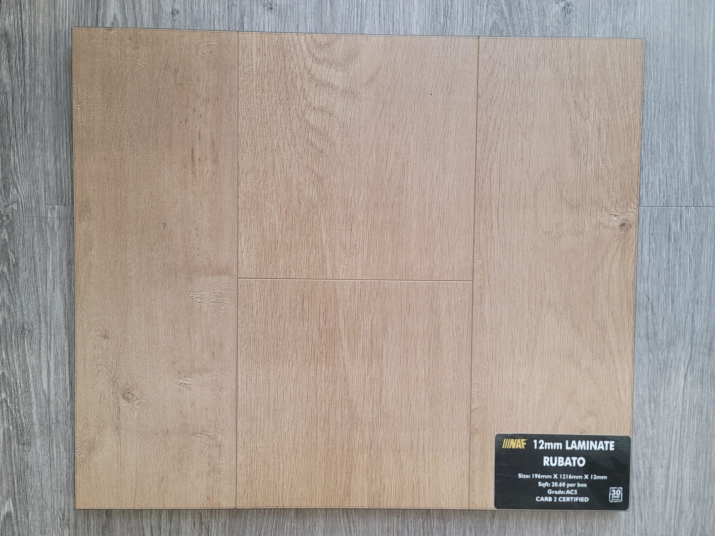 NAF DROPCLIC Laminate 12mm ($2.49 / sqft)