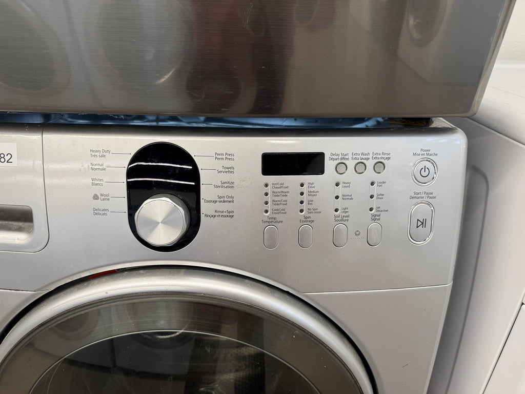 Samsung 27-inch front load washer WF218ANS/XAC silver - photo 1