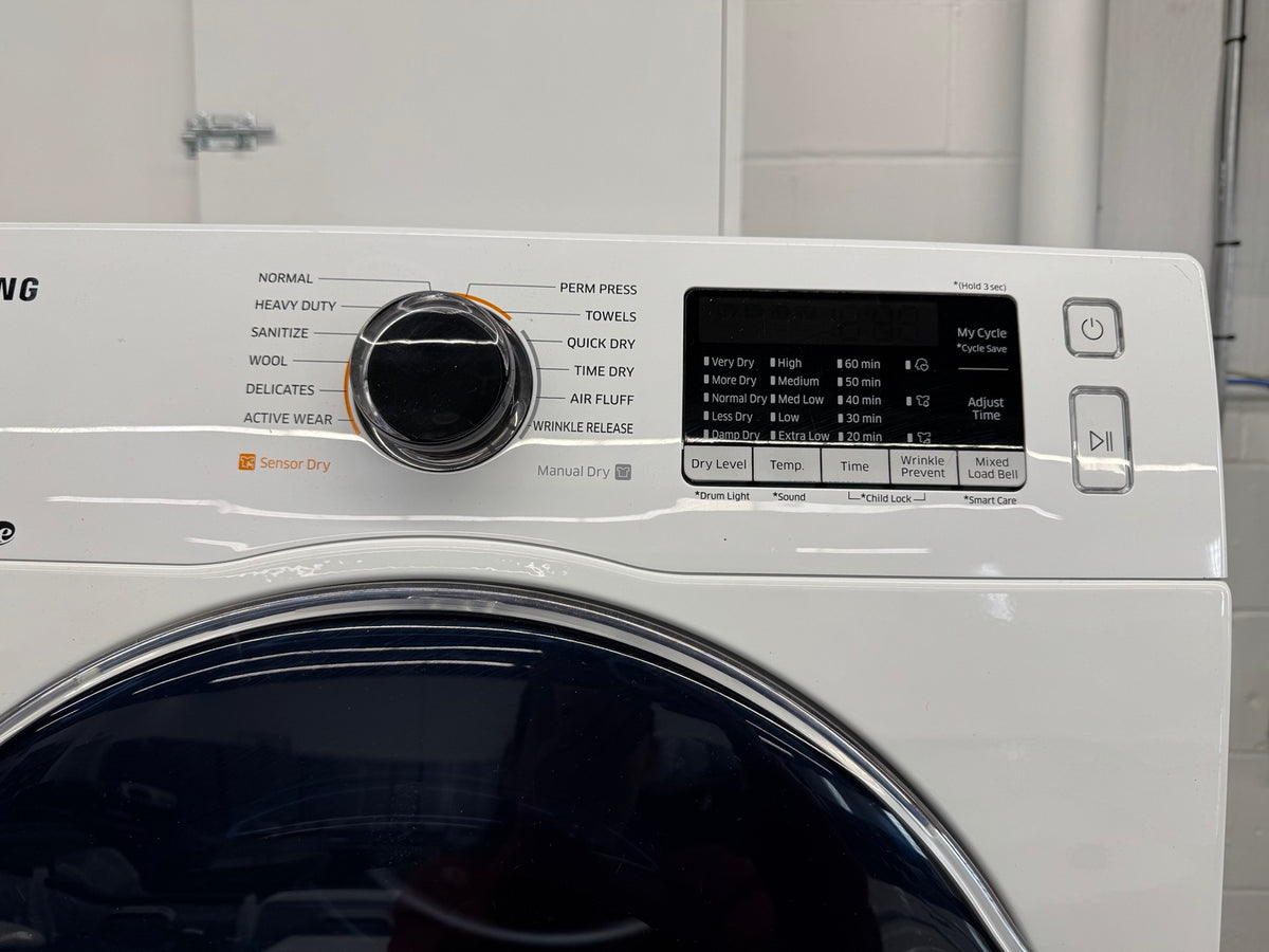 Samsung DV22K6800EW/AC 24 inch electric dryer A2692 view 2