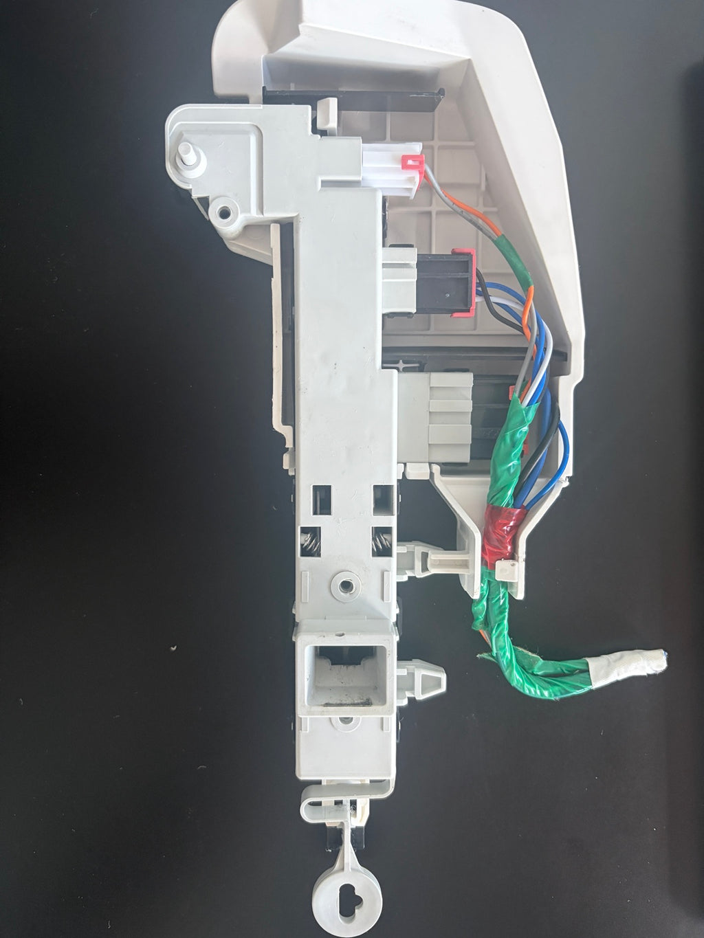 Samsung DC64-00519D washer door lock assembly front view