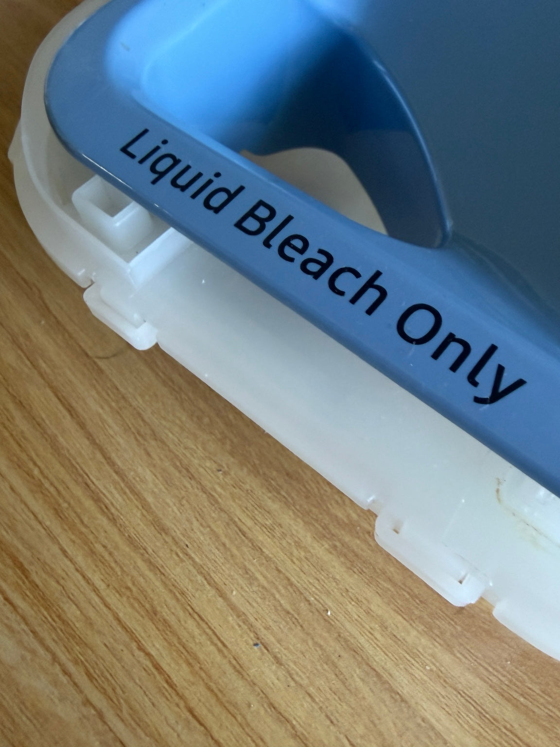 Used washer liquid bleach dispenser actual photo 4