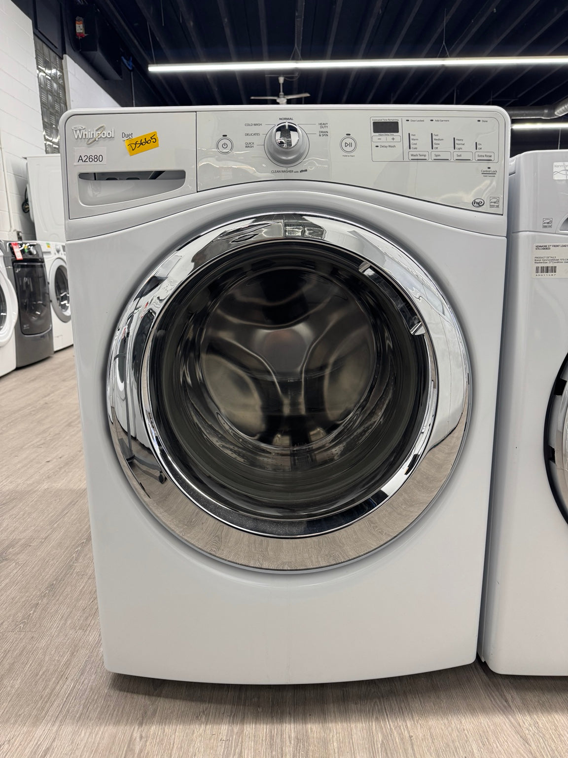 Whirlpool WFW70HEBW0 washer photo 1